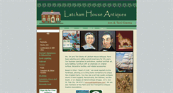 Desktop Screenshot of latchamhouseantiques.com
